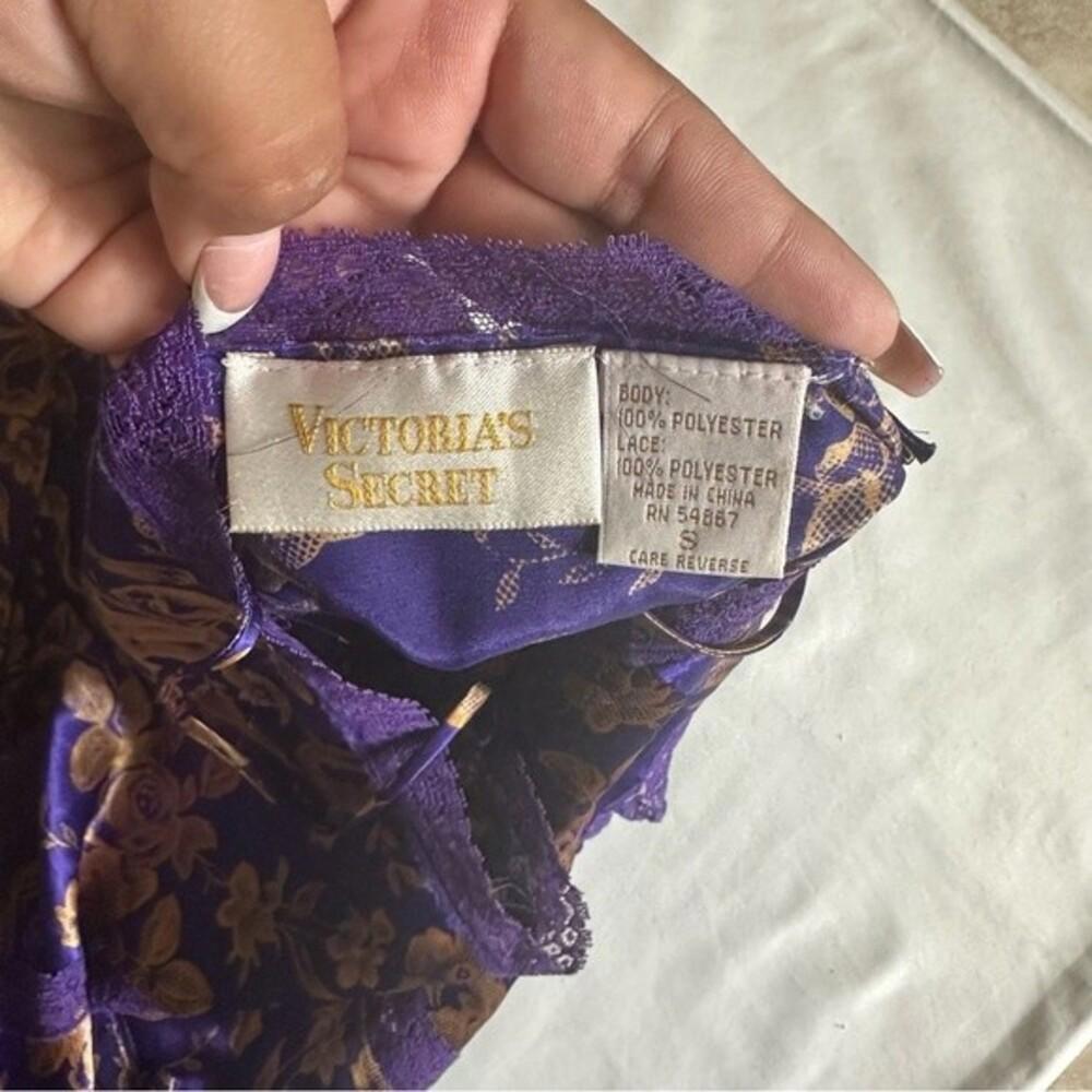 Victorias Secret Gold Tag Satin Camisole & Shorts Lingerie Set - Picture 4 of 4
